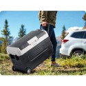 Turismikompressorkülmik kahekambriline, must/hall, 40 liitrit