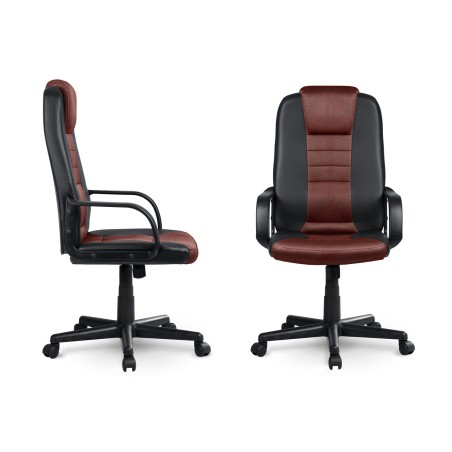 Kontoritool pööratav, musta ja pruuni värvi