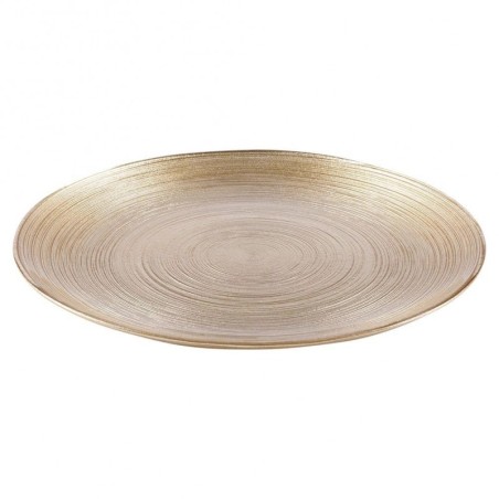 Kuldsest klaasist magustoidutaldrik, 21 cm | FreshDesign.ee