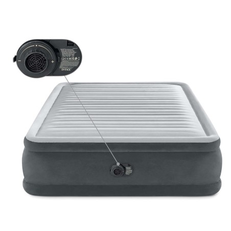 Täispuhutav madrats sisseehitatud elektripumbaga INTEX 64414ND, kahekordne, 203 x 152 x 46 cm