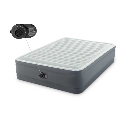 Täispuhutav madrats sisseehitatud elektripumbaga, INTEX 64906ND, 203x152x46 cm