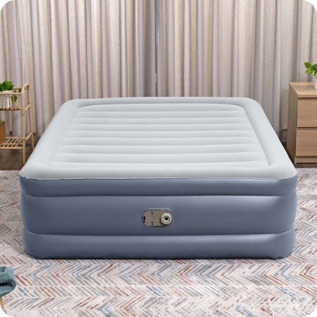 Täispuhutav madrats sisseehitatud elektripumbaga, Bestway 6713I, 203x152x51 cm