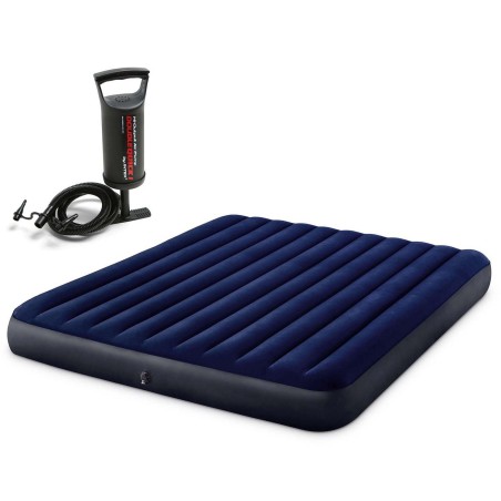 Täispuhutav madrats kolbpumbaga INTEX 64755, 203x183x25 cm