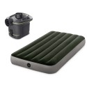 Täispuhutav madrats elektripumbaga ühele inimesele, INTEX 64777, 191x99x25 cm