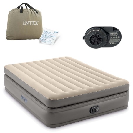 Täispuhutav madrats sisseehitatud elektripumbaga, kahele inimesele INTEX 64164ND, 203x152x51 cm