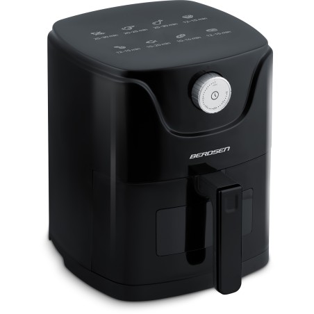 Õhufritüür kompaktne, 1000 W, 2,5-liitrine, must