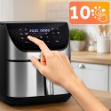 Õhkfritüür 8 liitrit, 1700 W, hõbe