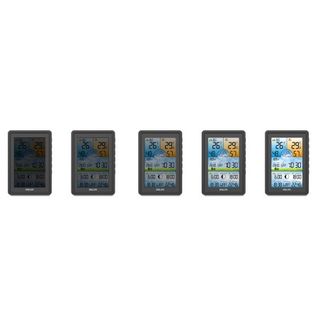 Ilmajaam värviekraaniga, must