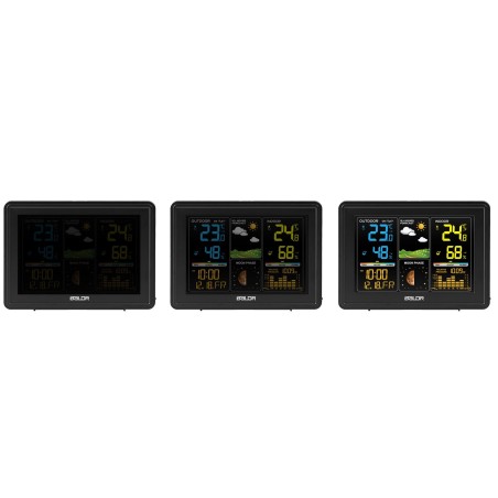 Ilmajaam värvikuva ja traadita välisanduriga, must