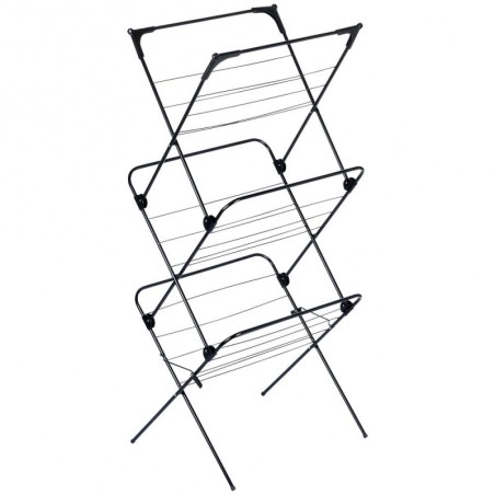 Metallist pesukuivati, must, vertikaalne, ... | FreshDesign.ee