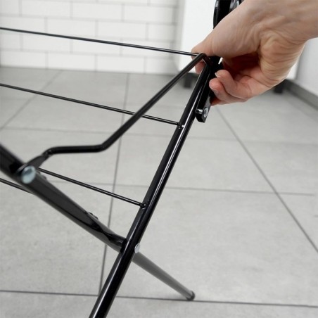 Metallist pesukuivati, must, vertikaalne, ... | FreshDesign.ee