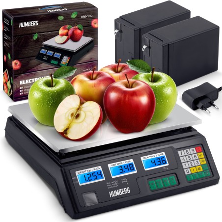 Elektrooniline poekaal kuni 40 kg, 34 x 33 x 12 cm