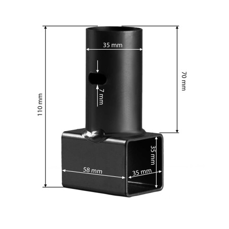 T-jala pistik Neo-sport batuutidele 15 jalga 1 tk