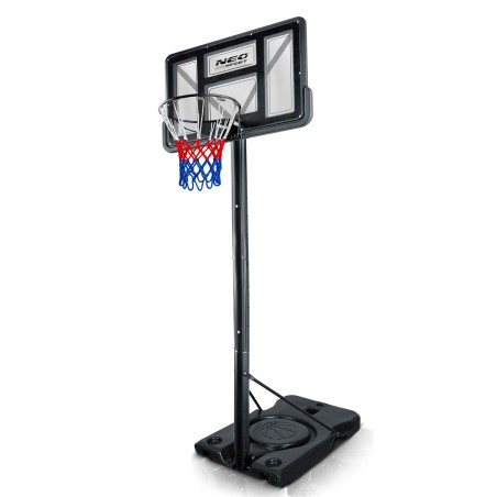 Korvpallikorv reguleeritava kõrgusega, mobiilne, 135-305 cm
