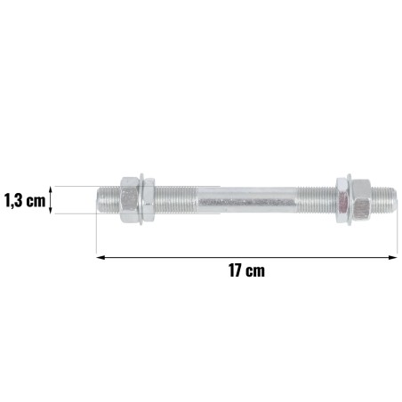 Tubeless käruratas 4.00-8 must ja punane Humberg