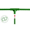 11 mm tüüpi 3-pooluselised pistikud tomatitaimede jaoks Plonos PL-941 roheline 4tk