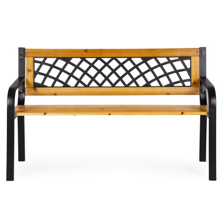 Puidust aiapink ažuurse seljatoega 118×52 cm, pargistiil