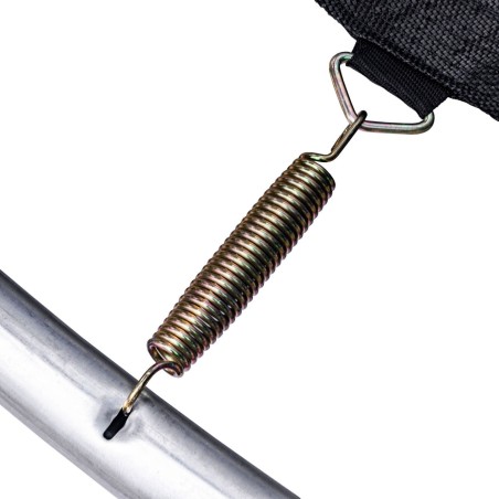 Batuut välimise turvavõrguga 304–312 cm + redel
