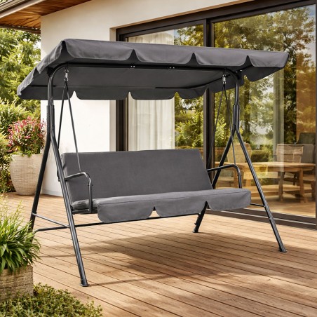 Terasraamiga 3-kohaline aiakiik, hall