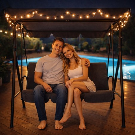 Terasraamiga 3-kohaline aiakiik, hall