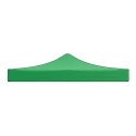 Katusekate 3x3 m aiapaviljon telgile 420D, PVC, roheline