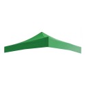 Katusekate 3x3 m aiapaviljon telgile 420D, PVC, roheline