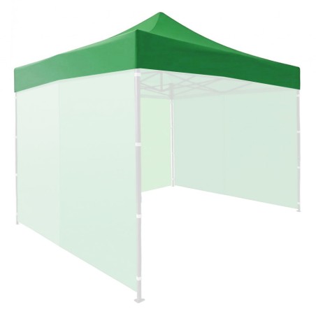 Katusekate 3x3 m aiapaviljon telgile 420D, PVC, roheline
