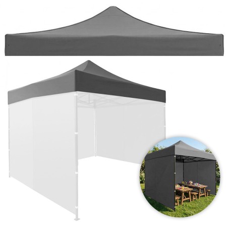 Aiapaviljoni telgi katusekate 3x3 m 420D PVC, hall