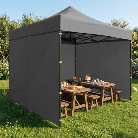 Aiapaviljoni telgi katusekate 3x3 m 420D PVC, hall