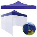 Katusekate 3x3 m aiapaviljoni telgile 420D PVC, sinine,