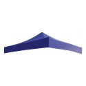 Katusekate 3x3 m aiapaviljoni telgile 420D PVC, sinine,