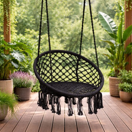 Boho ripptool aiakiik, Must