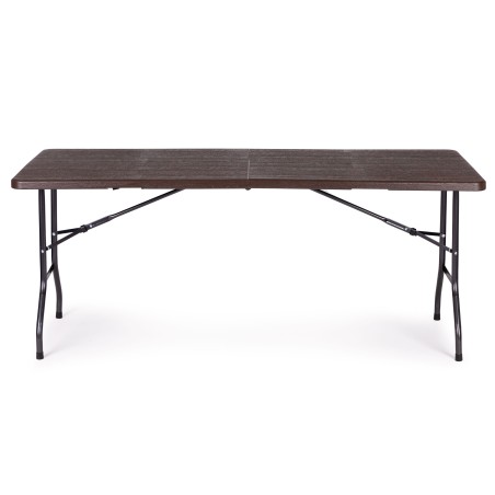 Toitlustuskomplekt 180 cm peolaud + 2 pinki, pruun 