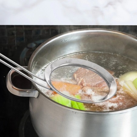 Terasest köögisõel käepidemega 12,5 cm