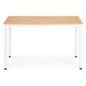 Söögilaud kööki ja söögituppa 4-5 inimesele, arvutilaud 120x60 cm, hele tamm