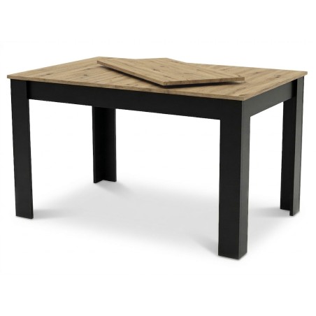 Ristkülikukujuline pikendatav laud 120–160 × 80 cm kööki ja söögituppa, 4–6 inimesele, käsitöötamm