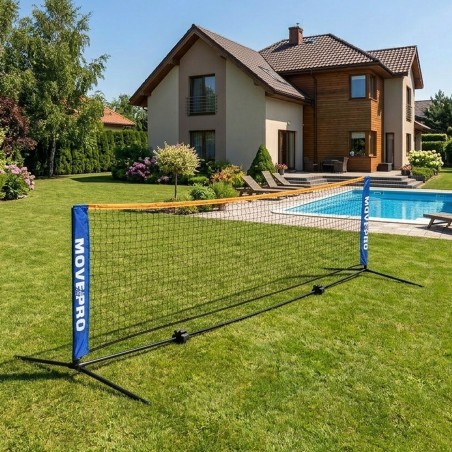 Universaalne 305x140 cm 3-in-1 reguleeritav võrk sulgpalli võrkpallitennisele koos kotiga, MOVEPRO