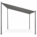 Aia terrassi pergola 3x3 m, teras, lehtla varikatus, hall