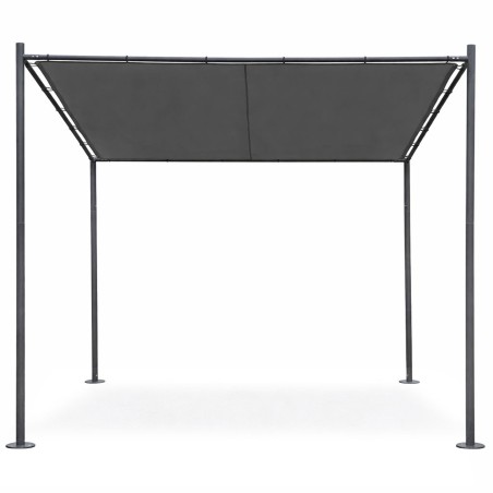 Aia terrassi pergola 3x3 m, teras, lehtla varikatus, hall