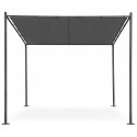 Aia terrassi pergola 3x3 m, teras, lehtla varikatus, hall