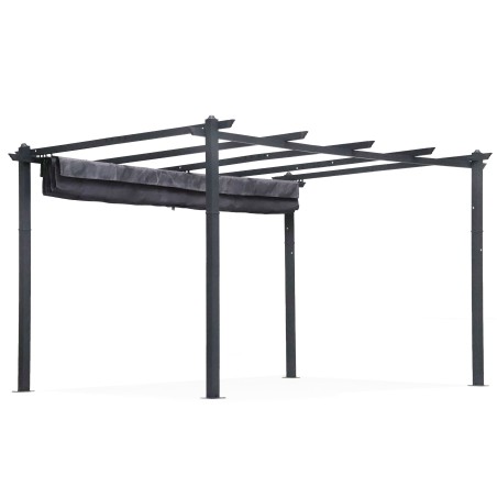Aiaterrassi pergola 3x4 m, teras, lehtla, varikatus, hall
