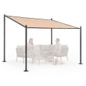 Terrassi aia pergola 3x3 m terasest varikatus beež 