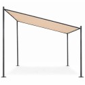 Terrassi aia pergola 3x3 m terasest varikatus beež 