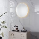 LED vannitoapeegel ümmargune seinale kinnitatav 60 cm 3 värvi puutelüliti 
