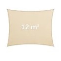 Ristkülikukujuline päikesepuri 3x4m beež | FreshDesign.ee
