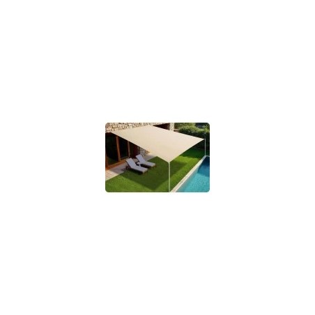 Ristkülikukujuline päikesepuri 3x4m beež | FreshDesign.ee