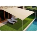 Ristkülikukujuline päikesepuri 3x4m beež | FreshDesign.ee
