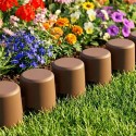 Pruun peenraäär 220 cm 4 tk.