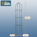 Aia pergola obelisk, metall, roheline, 36x36x194 cm