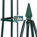 Aia pergola obelisk, metall, roheline, 33x32x190 cm